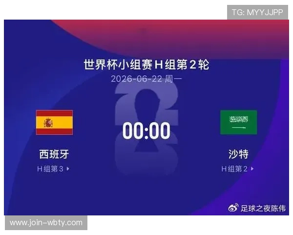 2026年世界杯西班牙VS沙特比赛胜率分析：战术布局与关键球员作用